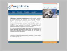 Tablet Screenshot of magnetica.com.br